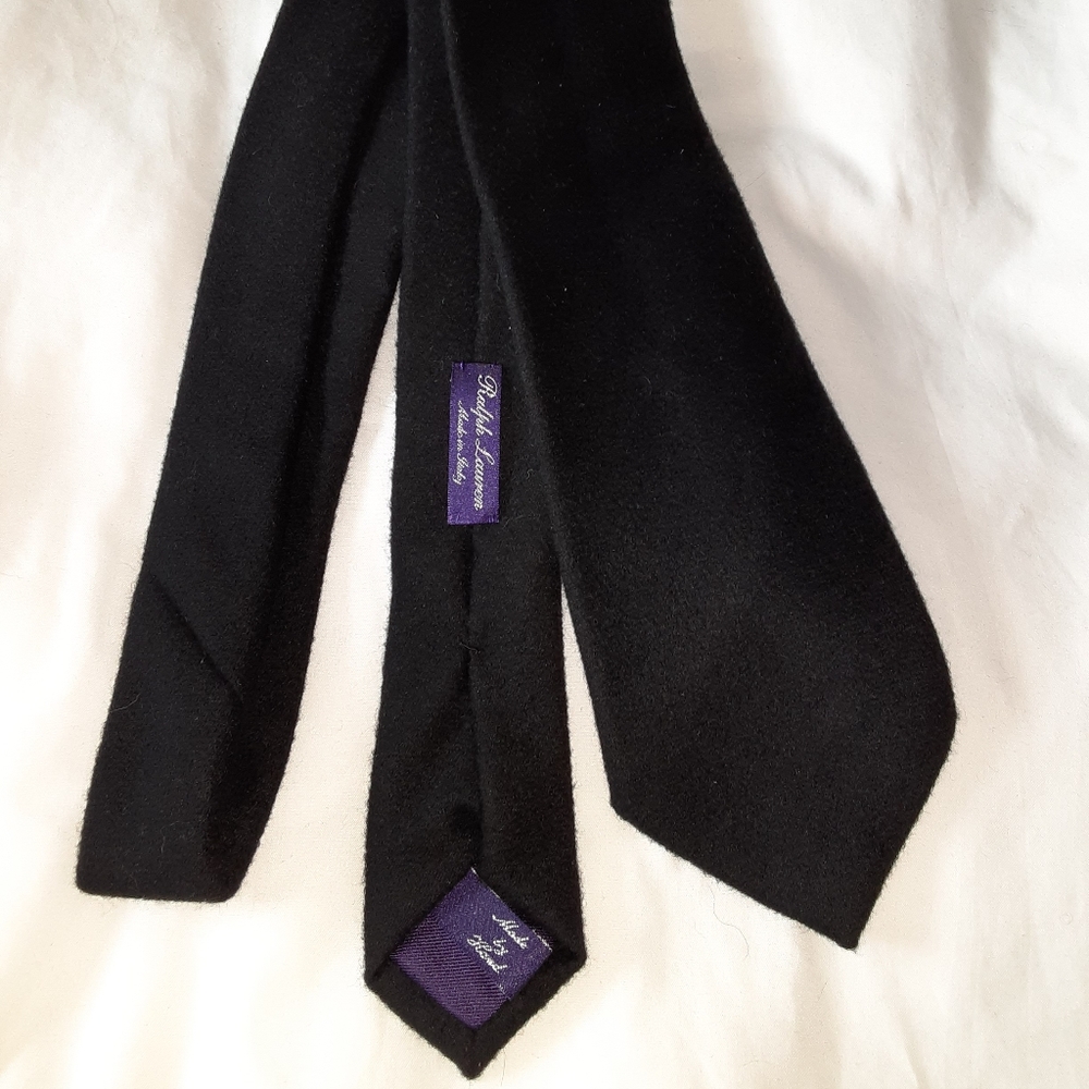 Ralph Lauren  cashmere purple label tie